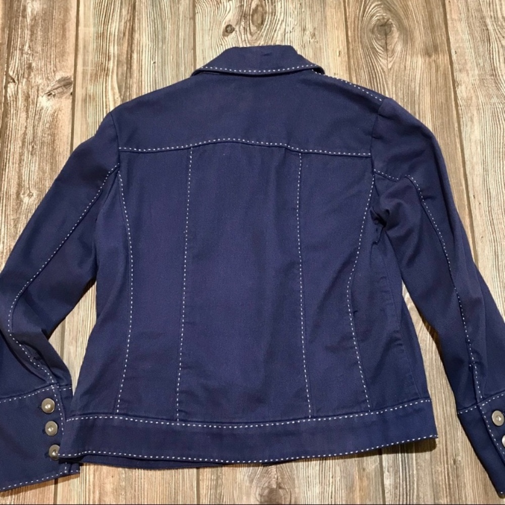 Coldwater Creek 100% Cotton Jacket. - Picture 7 of 8